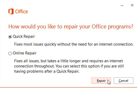 office online repair